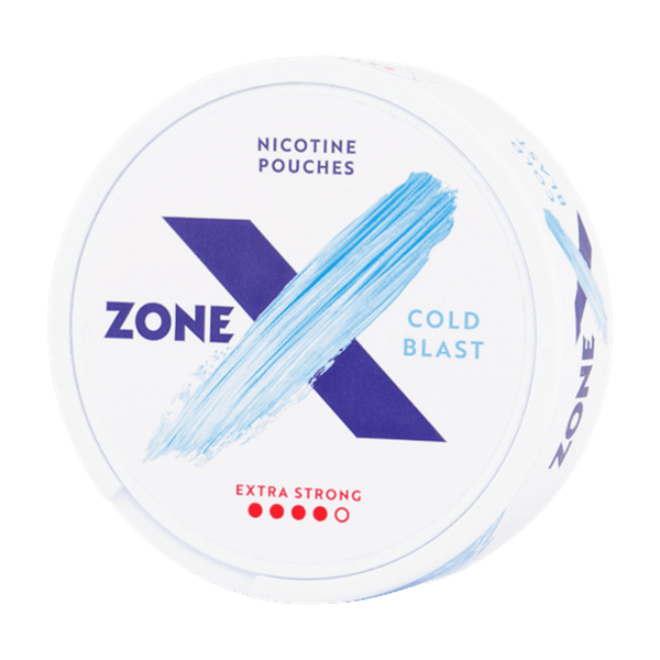 ZoneX Cold Blast Extra Strong nicotinezakjes