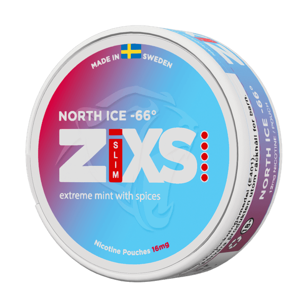 ZIXS North Ice 66 nicotinezakjes