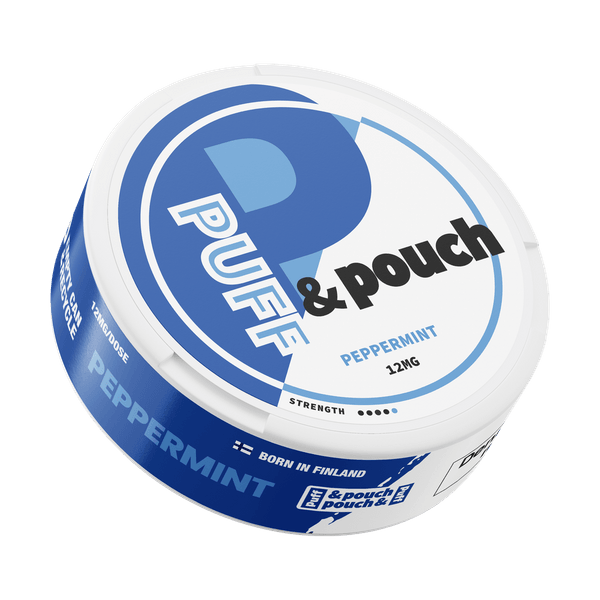 Puff and Pouch Peppermint 12mg nicotinezakjes