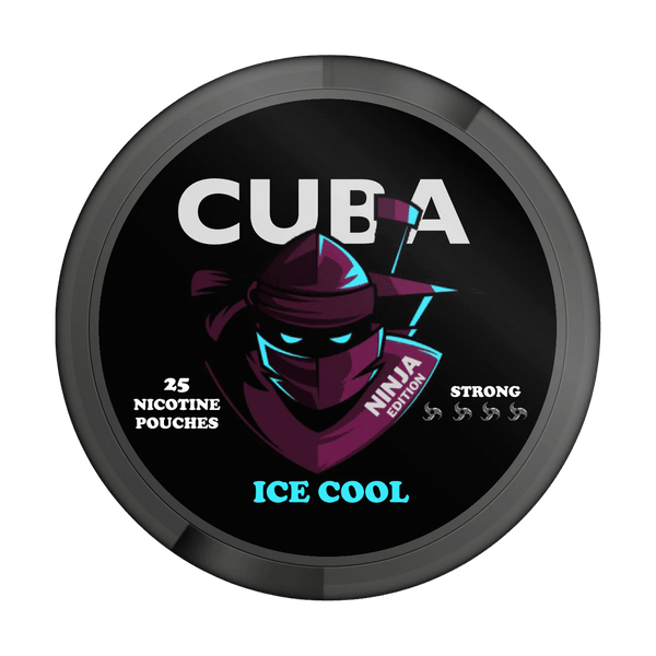 CUBA Ninja Ice Cool nicotinezakjes