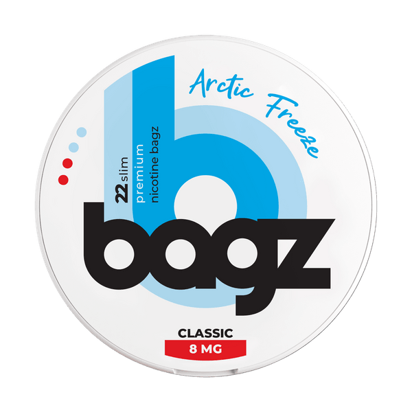 Bagz Arctic Freeze 8mg nicotinezakjes