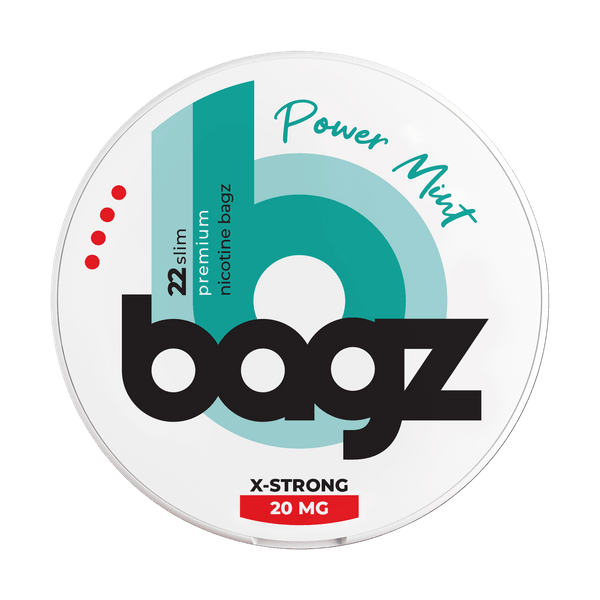 Bagz Power Mint Max 20mg nicotinezakjes
