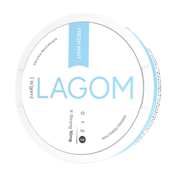 LAGOM Fresh Mint 16mg nicotinezakjes