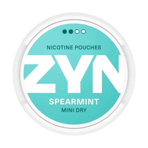 ZYN Spearmint Mini Dry 3mg nicotinezakjes