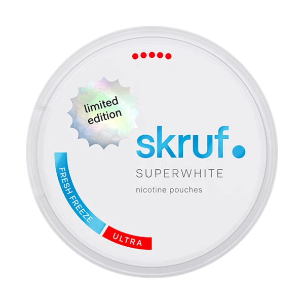SKRUF SKRUF Superwhite Fresh Freeze nicotinezakjes