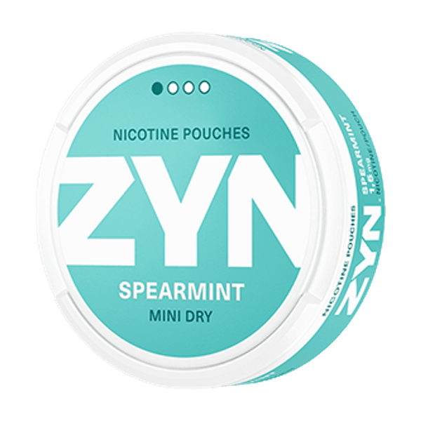 ZYN Spearmint Mini Dry nicotinezakjes