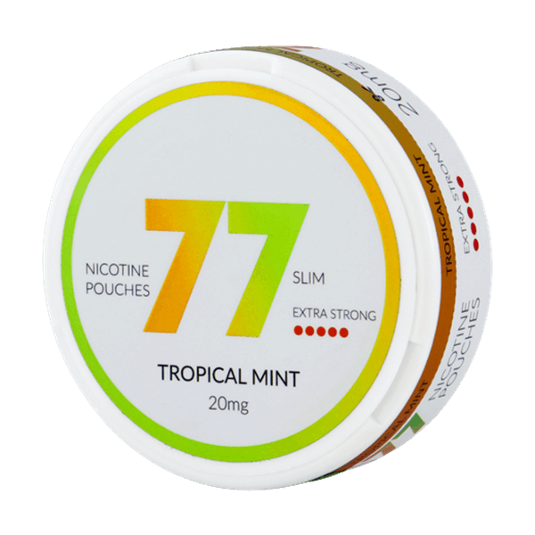 77 Tropical Mint 20mg nicotinezakjes