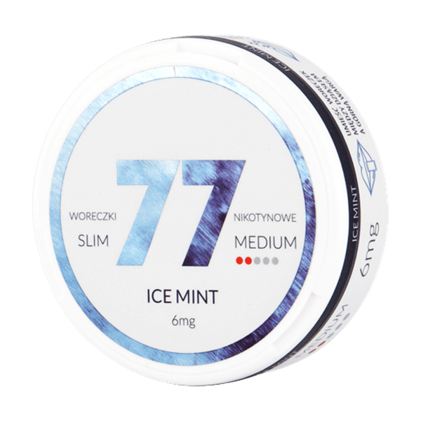 77 Ice Mint 6mg nicotinezakjes