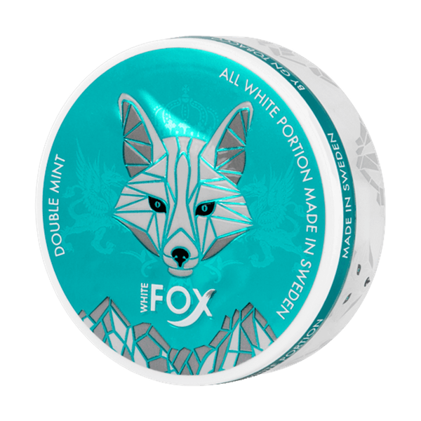 WHITE FOX Double Mint nicotinezakjes
