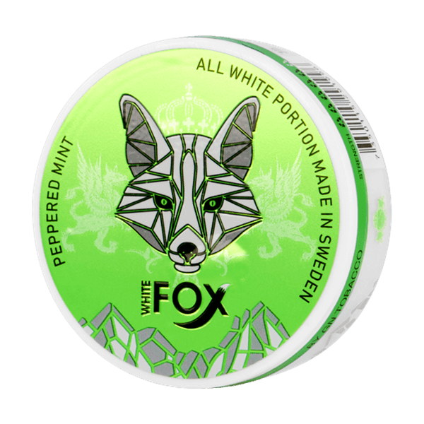 WHITE FOX Peppermint nicotinezakjes